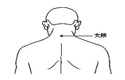大椎的准确位置图视频 大椎的按摩方法