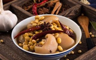 黄豆炖猪蹄的功效与作用