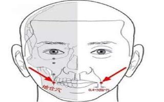 地仓的准确位置图 地仓怎么按摩