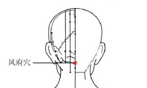 按摩风府