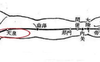 天泉的准确位置图作用 天泉的作用与功效